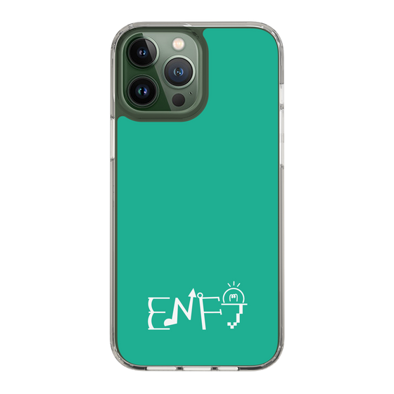 Slim Protection Case［ Original - ENFJ Protagonist - Alphabet - Green ］