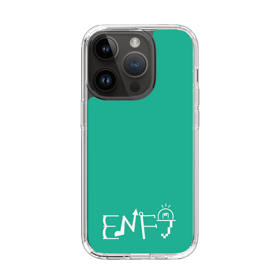 Slim Protection Case［ Original - ENFJ Protagonist - Alphabet - Green ］