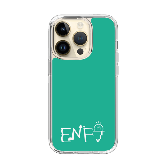 Slim Protection Case［ Original - ENFJ Protagonist - Alphabet - Green ］