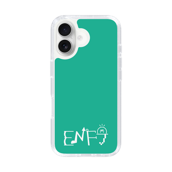 Slim Protection Case［ オリジナル - ENFJ 主人公 - アルファベット - Green ］