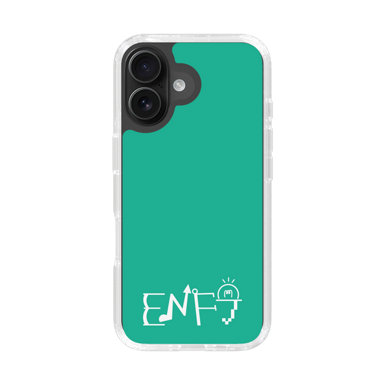 Slim Protection Case［ オリジナル - ENFJ 主人公 - アルファベット - Green ］