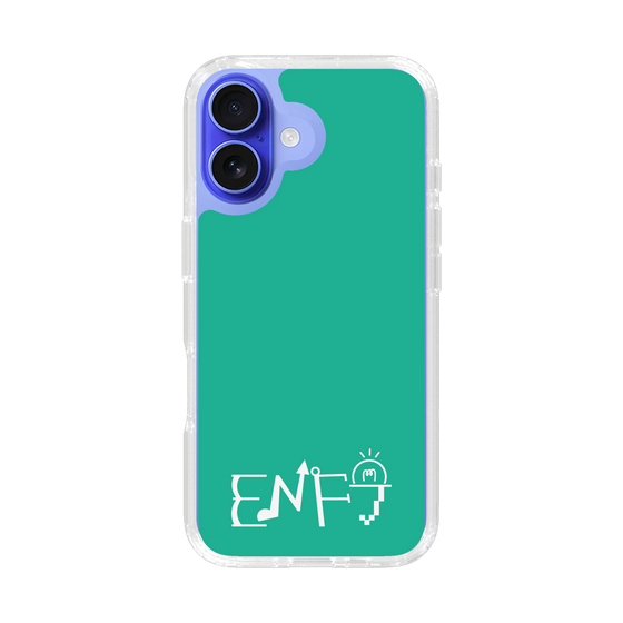Slim Protection Case［ オリジナル - ENFJ 主人公 - アルファベット - Green ］