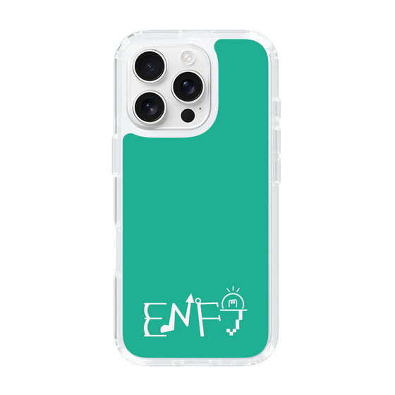 Slim Protection Case［ オリジナル - ENFJ 主人公 - アルファベット - Green ］