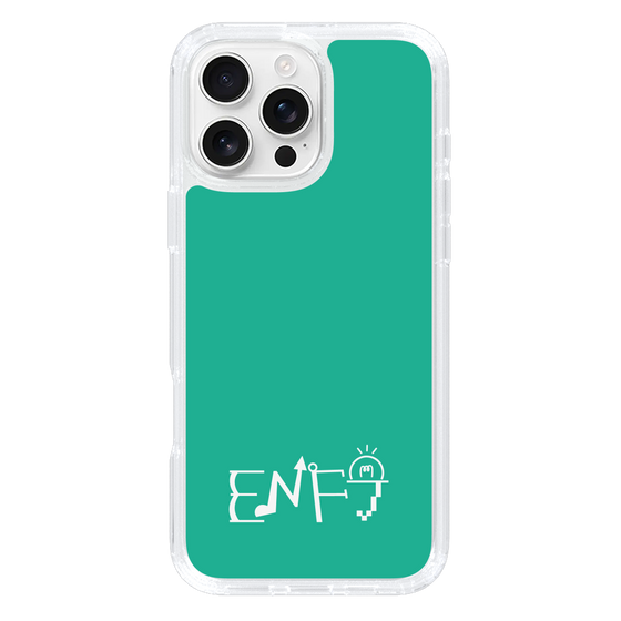 Slim Protection Case［ オリジナル - ENFJ 主人公 - アルファベット - Green ］