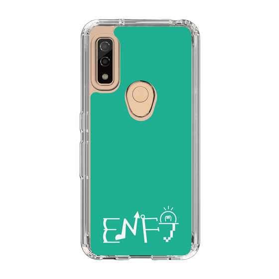 Slim Protection Case［ Original - ENFJ Protagonist - Alphabet - Green ］