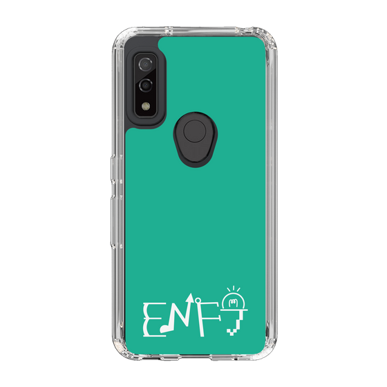 Slim Protection Case［ Original - ENFJ Protagonist - Alphabet - Green ］