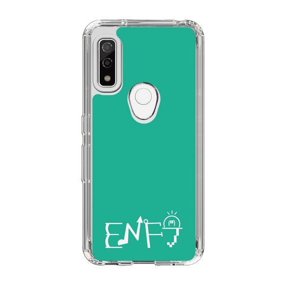Slim Protection Case［ Original - ENFJ Protagonist - Alphabet - Green ］