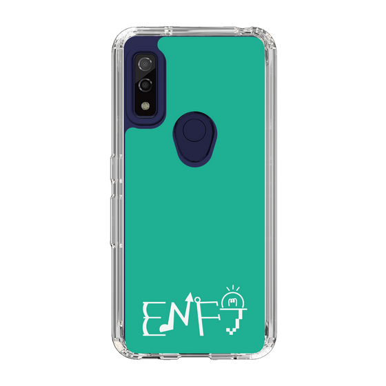 Slim Protection Case［ Original - ENFJ Protagonist - Alphabet - Green ］