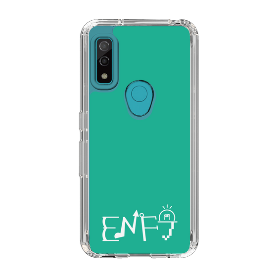Slim Protection Case［ Original - ENFJ Protagonist - Alphabet - Green ］