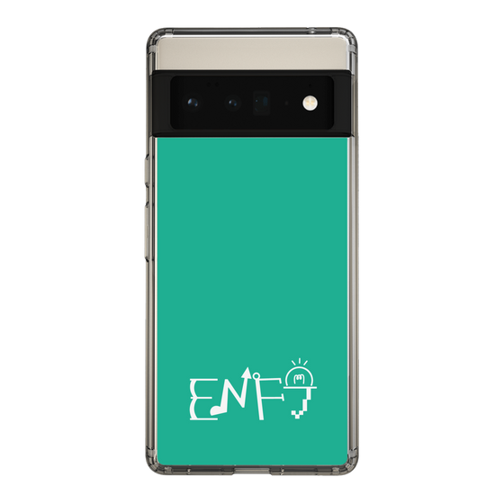 Slim Protection Case［ Original - ENFJ Protagonist - Alphabet - Green ］