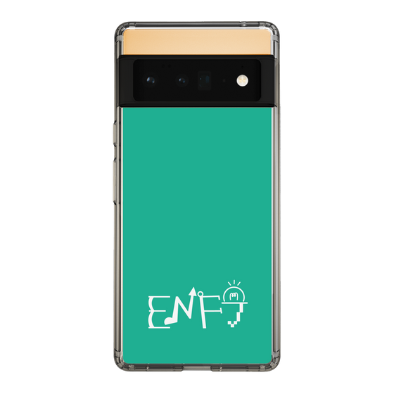 Slim Protection Case［ Original - ENFJ Protagonist - Alphabet - Green ］