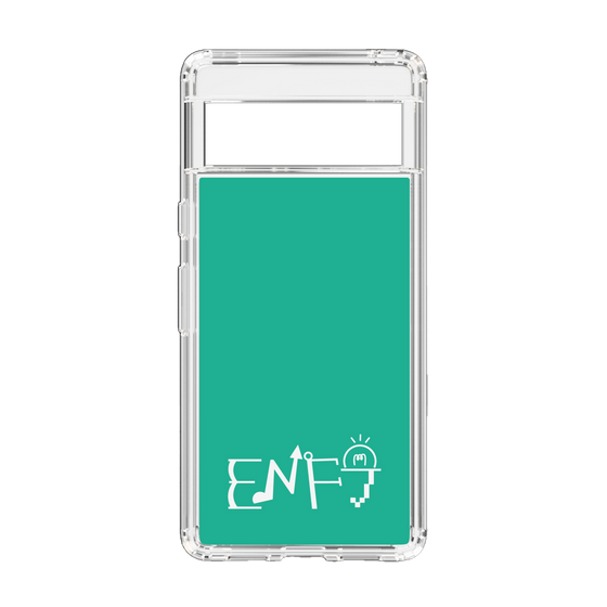 Slim Protection Case［ Original - ENFJ Protagonist - Alphabet - Green ］