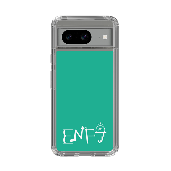 Slim Protection Case［ Original - ENFJ Protagonist - Alphabet - Green ］