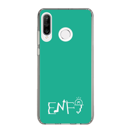 Slim Protection Case［ Original - ENFJ Protagonist - Alphabet - Green ］