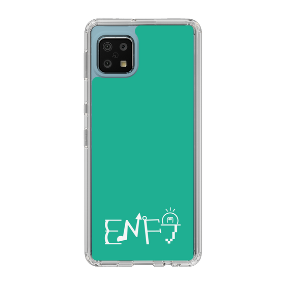 Slim Protection Case［ Original - ENFJ Protagonist - Alphabet - Green ］