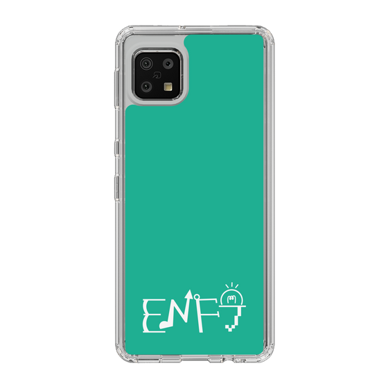 Slim Protection Case［ Original - ENFJ Protagonist - Alphabet - Green ］