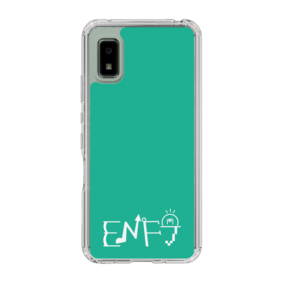 Slim Protection Case［ Original - ENFJ Protagonist - Alphabet - Green ］