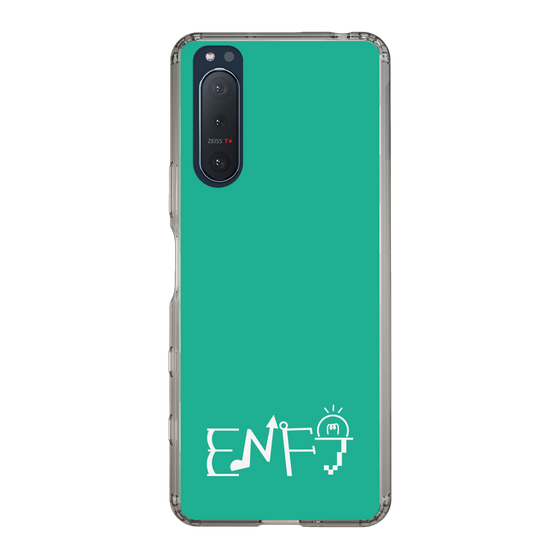 Slim Protection Case［ Original - ENFJ Protagonist - Alphabet - Green ］
