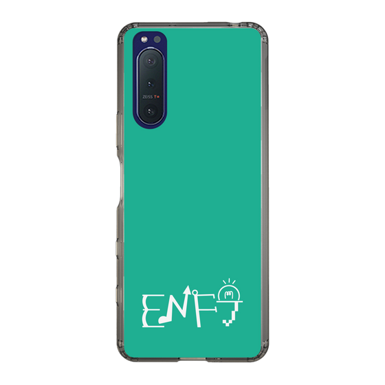 Slim Protection Case［ Original - ENFJ Protagonist - Alphabet - Green ］