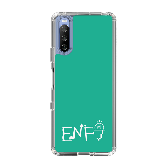 Slim Protection Case［ Original - ENFJ Protagonist - Alphabet - Green ］
