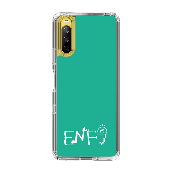 Slim Protection Case［ Original - ENFJ Protagonist - Alphabet - Green ］