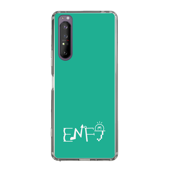 Slim Protection Case［ Original - ENFJ Protagonist - Alphabet - Green ］