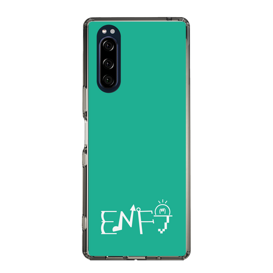 Slim Protection Case［ Original - ENFJ Protagonist - Alphabet - Green ］