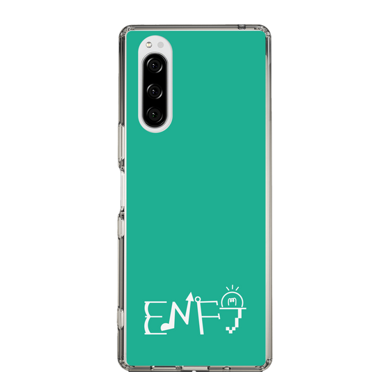 Slim Protection Case［ Original - ENFJ Protagonist - Alphabet - Green ］