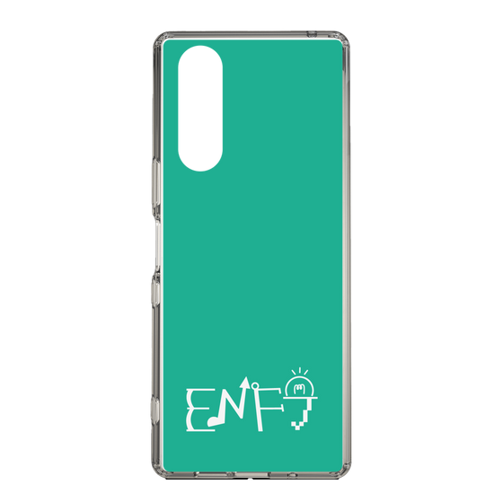 Slim Protection Case［ Original - ENFJ Protagonist - Alphabet - Green ］