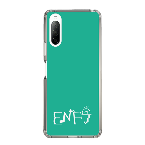 Slim Protection Case［ Original - ENFJ Protagonist - Alphabet - Green ］
