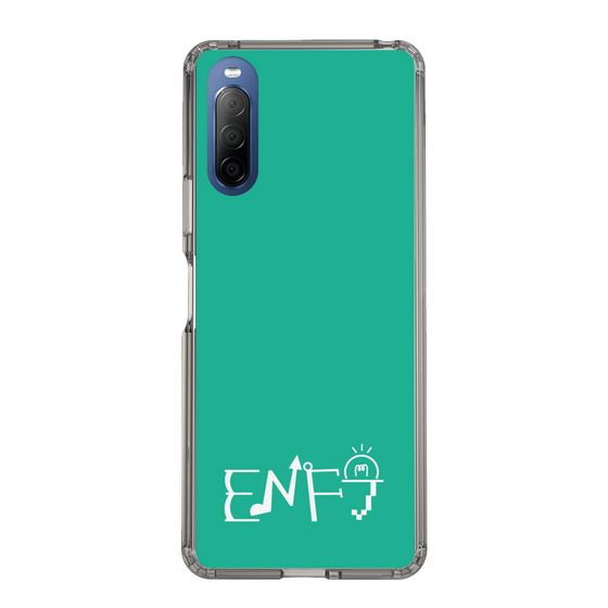 Slim Protection Case［ Original - ENFJ Protagonist - Alphabet - Green ］