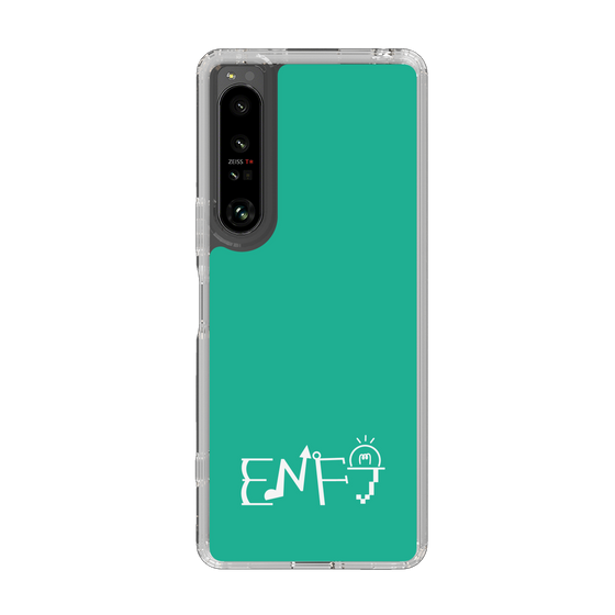 Slim Protection Case［ Original - ENFJ Protagonist - Alphabet - Green ］