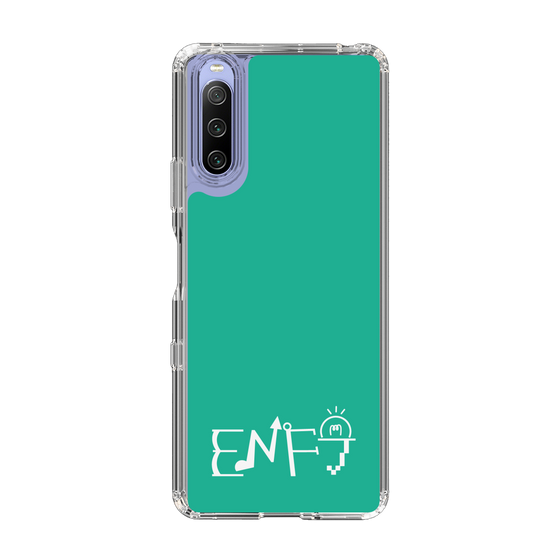 Slim Protection Case［ Original - ENFJ Protagonist - Alphabet - Green ］