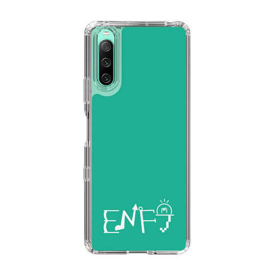 Slim Protection Case［ Original - ENFJ Protagonist - Alphabet - Green ］