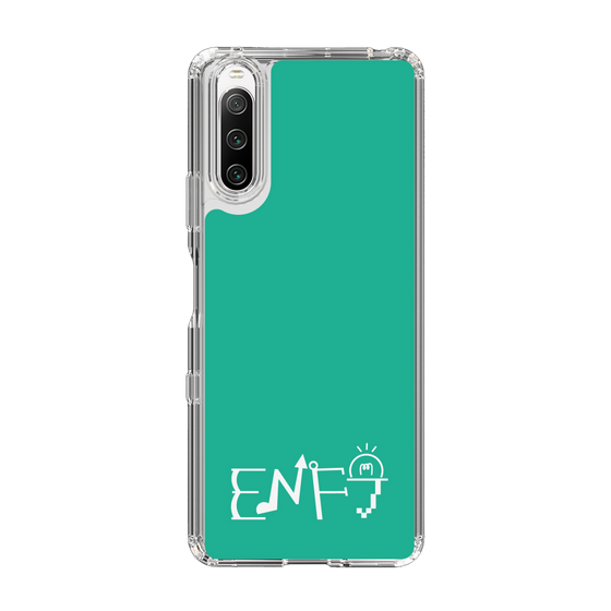 Slim Protection Case［ Original - ENFJ Protagonist - Alphabet - Green ］