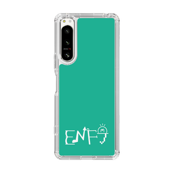 Slim Protection Case［ Original - ENFJ Protagonist - Alphabet - Green ］