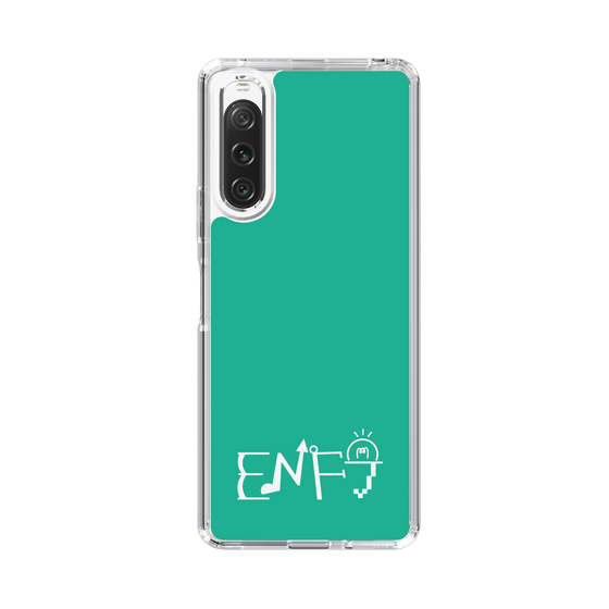 Slim Protection Case［ Original - ENFJ Protagonist - Alphabet - Green ］
