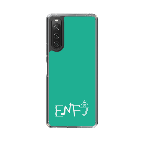 Slim Protection Case［ Original - ENFJ Protagonist - Alphabet - Green ］