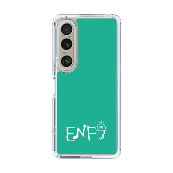 Slim Protection Case［ Original - ENFJ Protagonist - Alphabet - Green ］