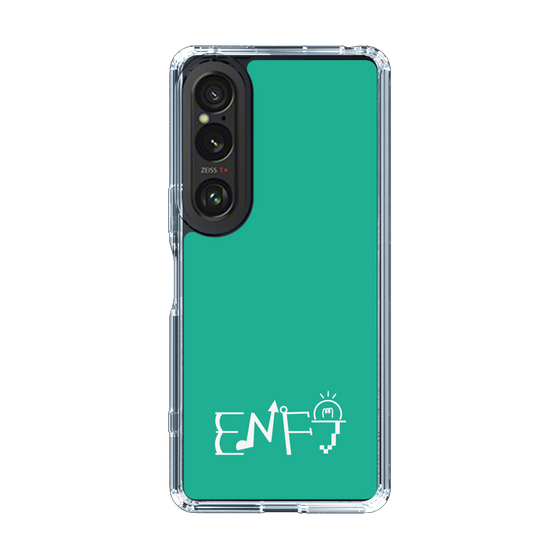 Slim Protection Case［ Original - ENFJ Protagonist - Alphabet - Green ］