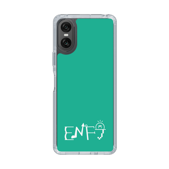 Slim Protection Case［ Original - ENFJ Protagonist - Alphabet - Green ］