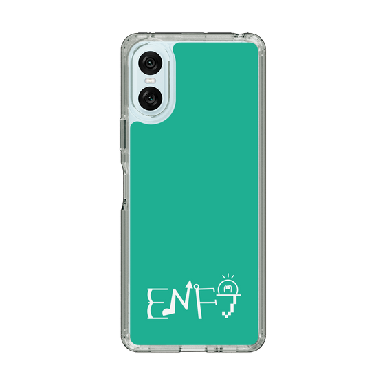 Slim Protection Case［ Original - ENFJ Protagonist - Alphabet - Green ］