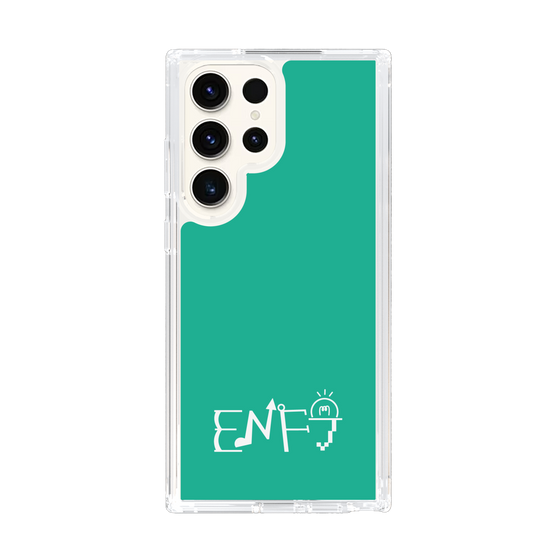 Slim Protection Case［ Original - ENFJ Protagonist - Alphabet - Green ］