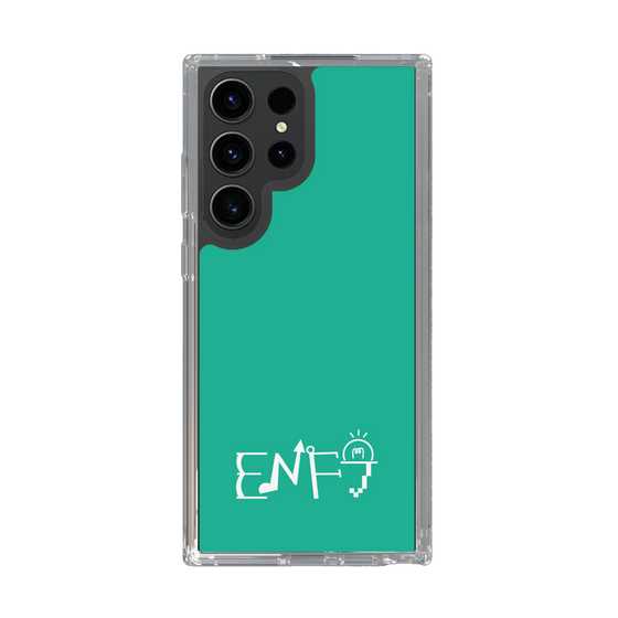 Slim Protection Case［ Original - ENFJ Protagonist - Alphabet - Green ］