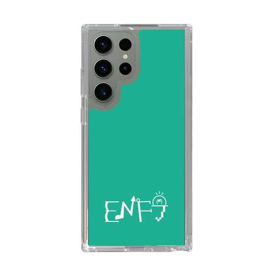 Slim Protection Case［ Original - ENFJ Protagonist - Alphabet - Green ］
