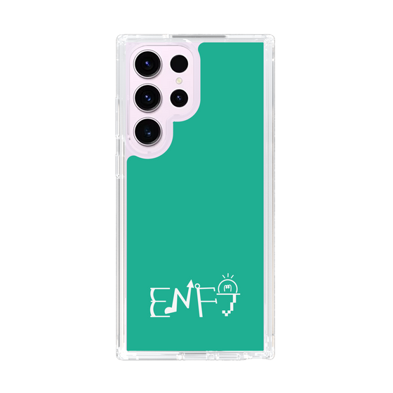Slim Protection Case［ Original - ENFJ Protagonist - Alphabet - Green ］