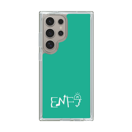 Slim Protection Case［ Original - ENFJ Protagonist - Alphabet - Green ］