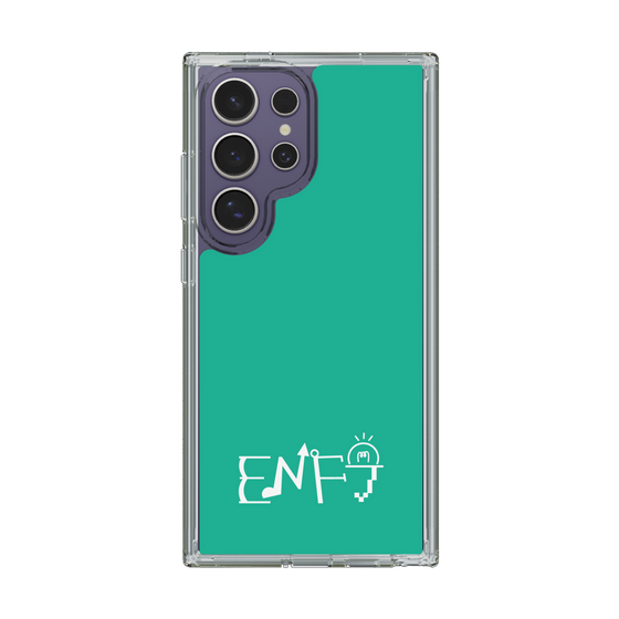 Slim Protection Case［ Original - ENFJ Protagonist - Alphabet - Green ］