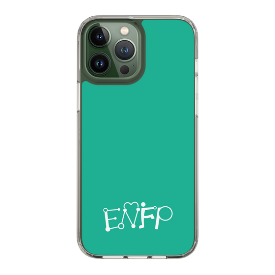Slim Protection Case［ オリジナル - ENFP 運動家 - アルファベット - Green ］