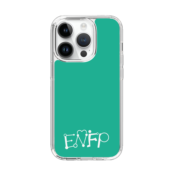 Slim Protection Case［ Original - ENFP Campaigner - Alphabet - Green ］